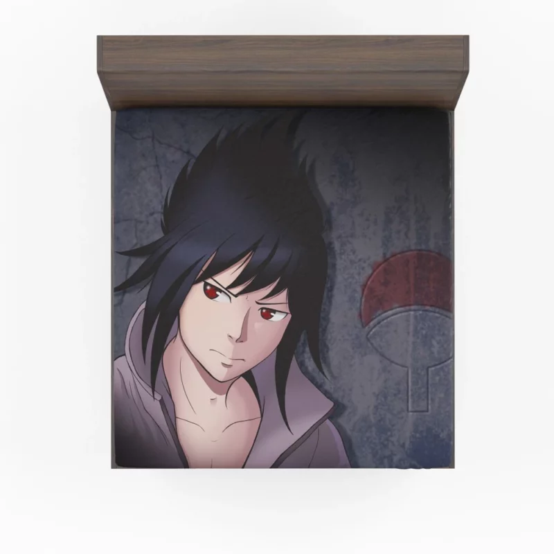 Legacy of the Uchiha Sasuke Tale Anime Fitted Sheet