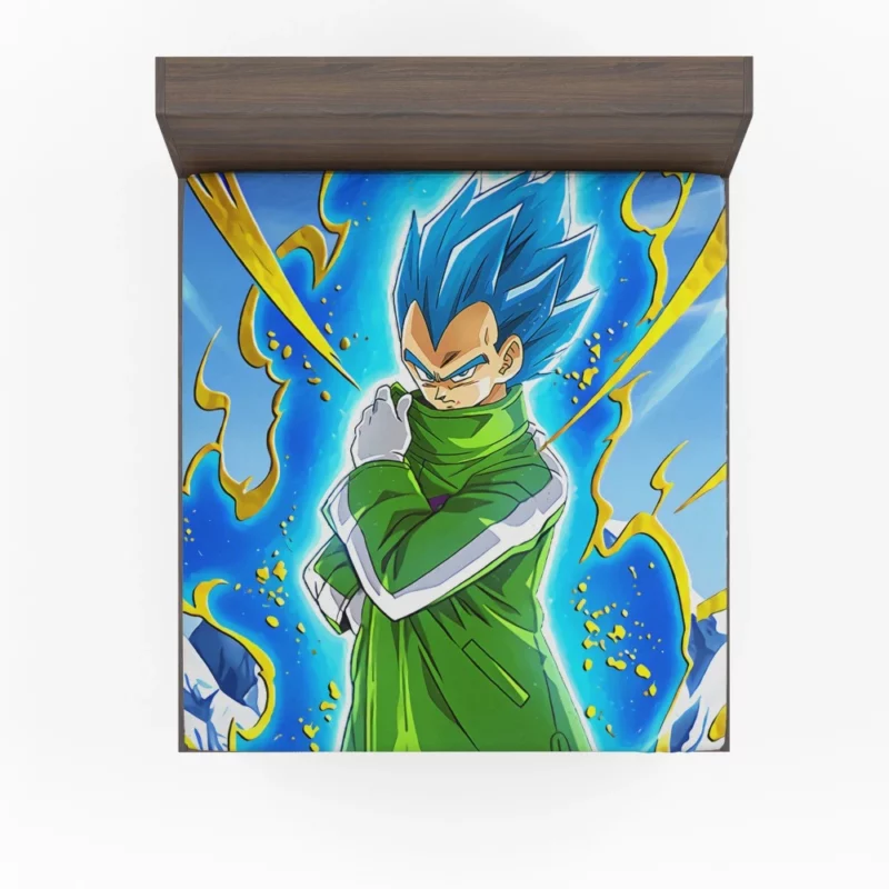 Legendary Saiyan Broly Rivalry Anime Fitted Sheet