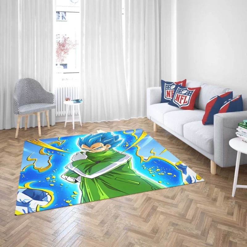 Legendary Saiyan Broly Rivalry Anime Rug 2