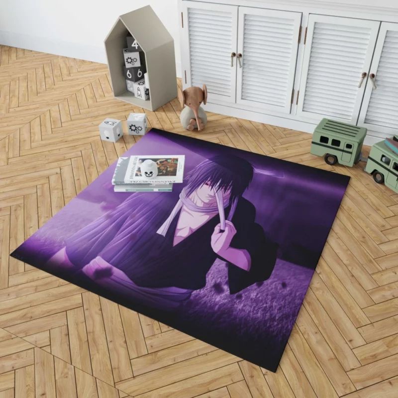 Legendary Uchiha Shinobi Chronicles Anime Rug 1