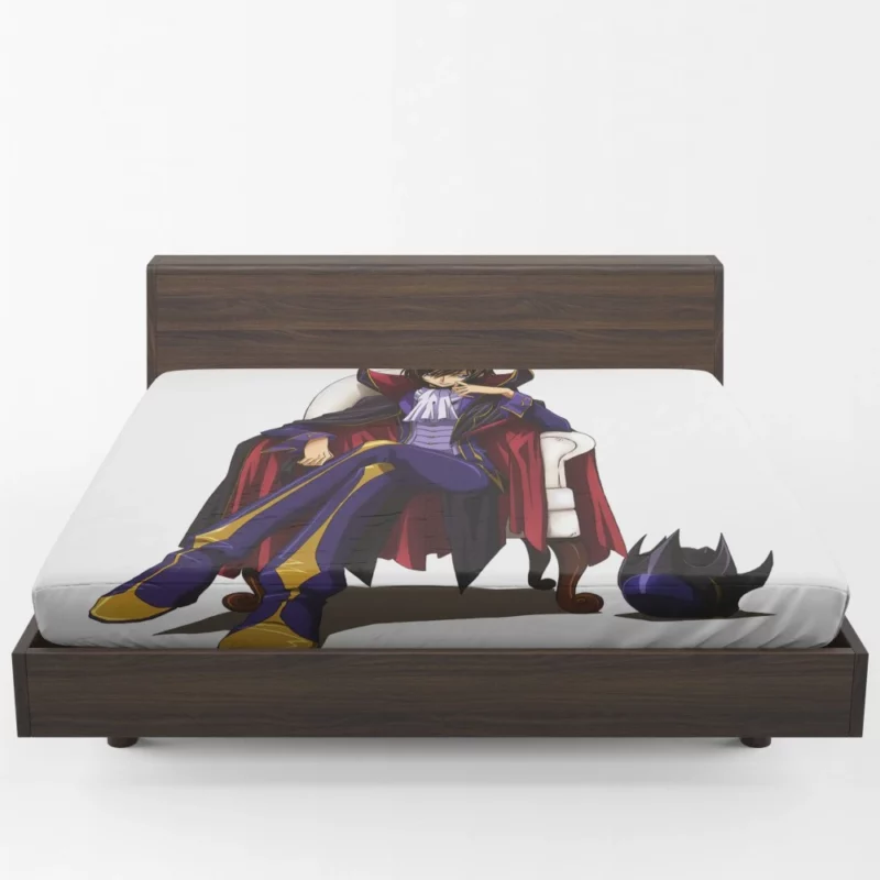 Lelouch Ambitious Journey Anime Fitted Sheet 1