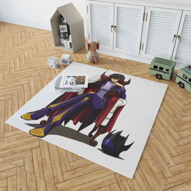 Lelouch Ambitious Journey Anime Rug 1