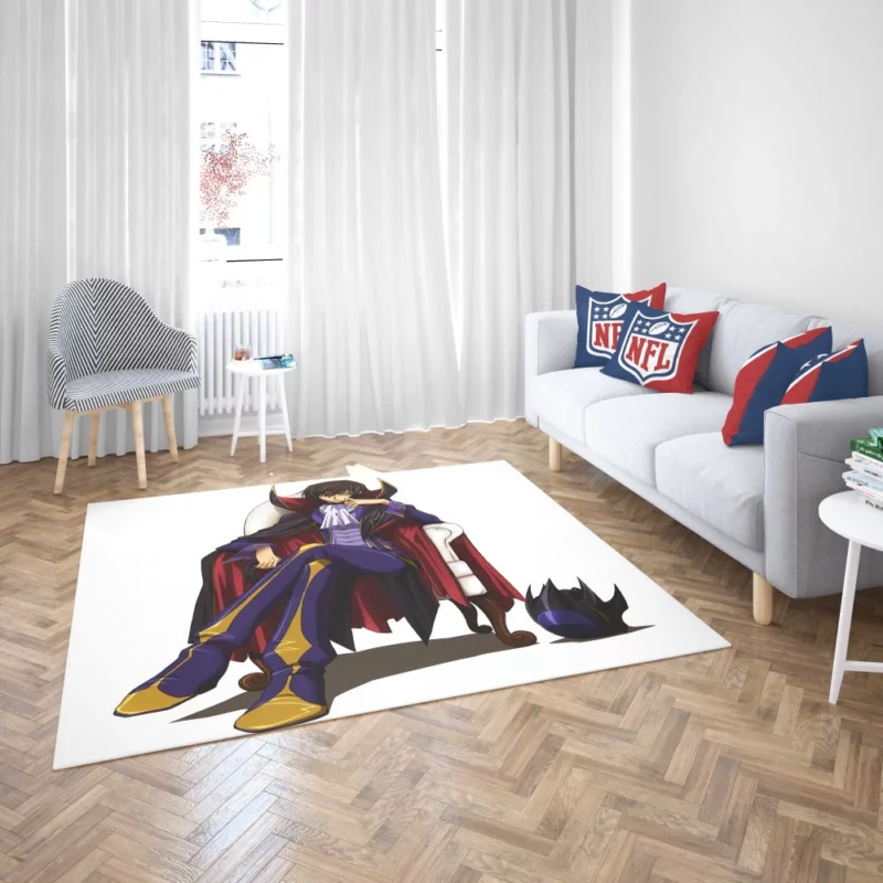 Lelouch Ambitious Journey Anime Rug 2