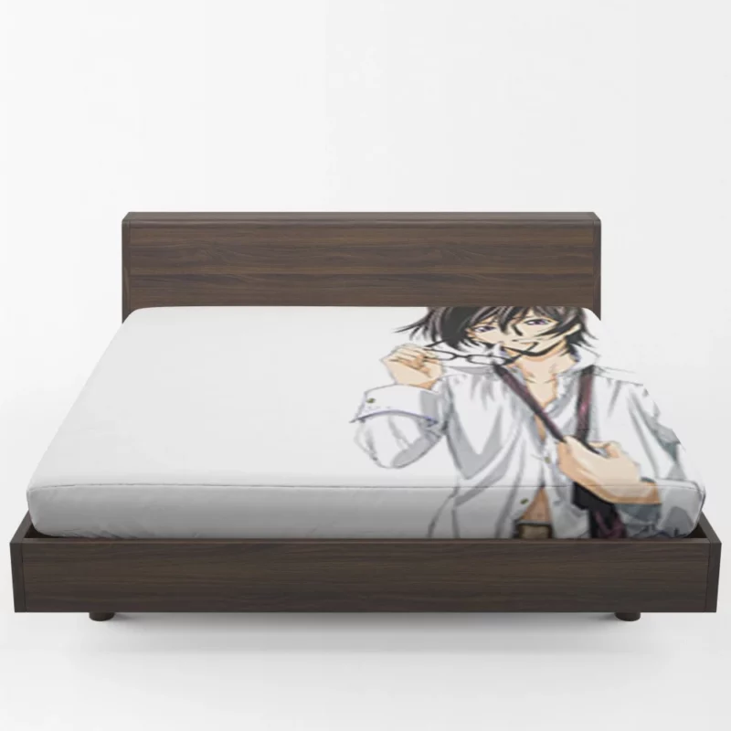 Lelouch Ambitious Plan Anime Fitted Sheet 1