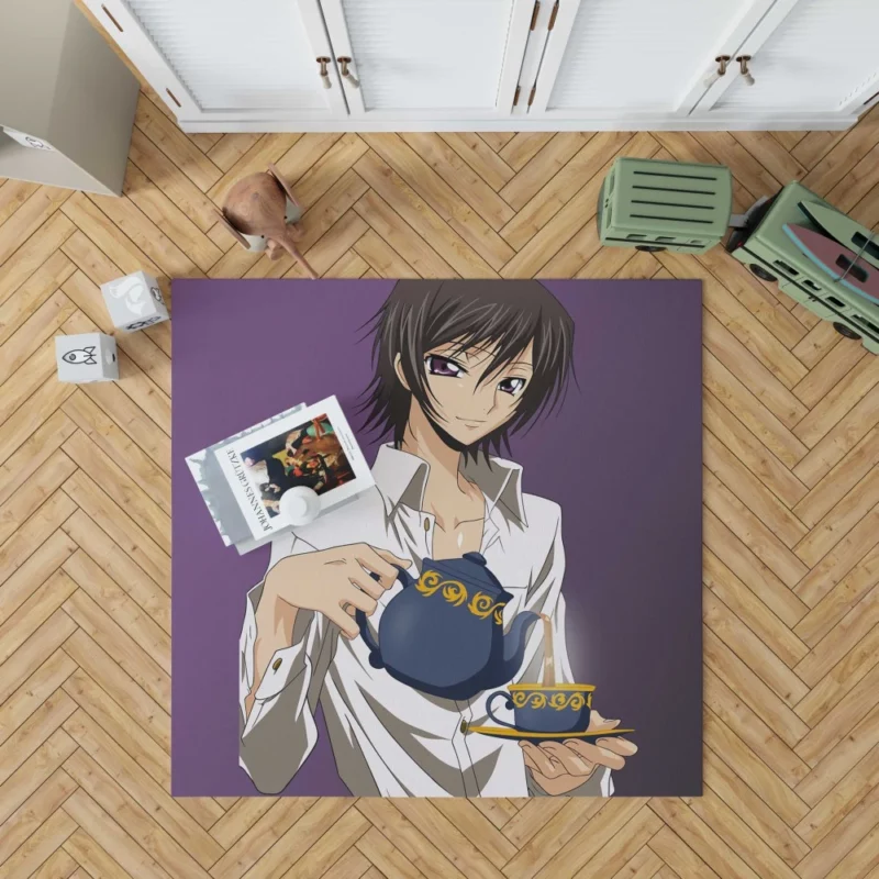 Lelouch Ambitious Scheme Anime Rug