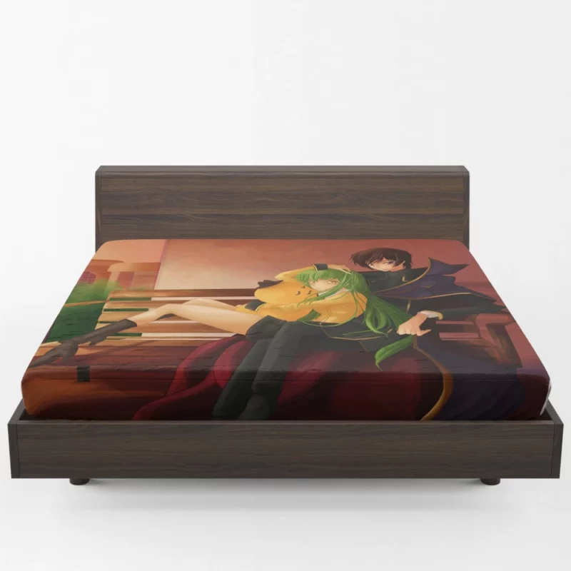 Lelouch & C.C. Story Anime Fitted Sheet 1