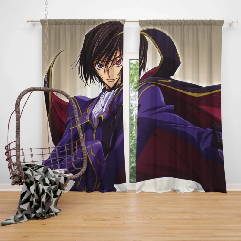 Lelouch Complex Journey Anime Curtain