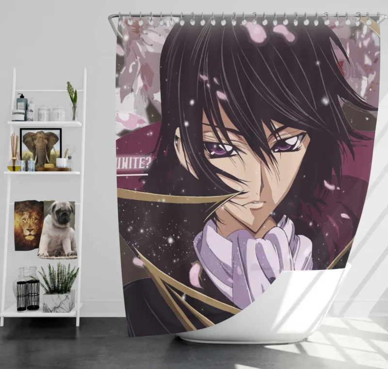 Lelouch Complex Tale Anime Shower Curtain