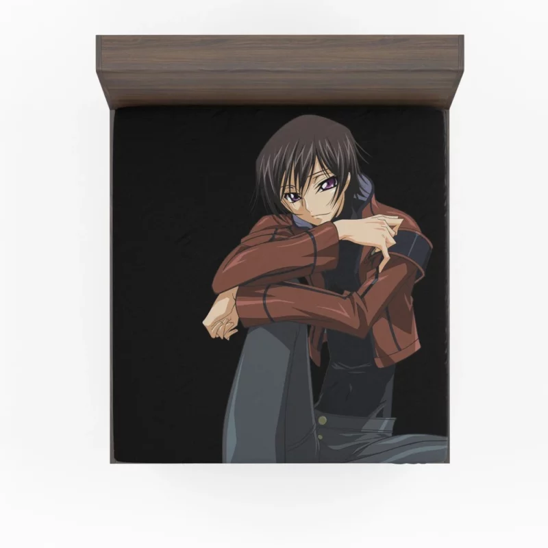 Lelouch Destiny Unveiled Anime Fitted Sheet