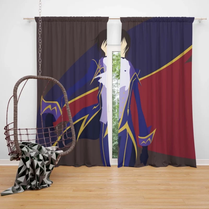 Lelouch Determined Path Anime Curtain