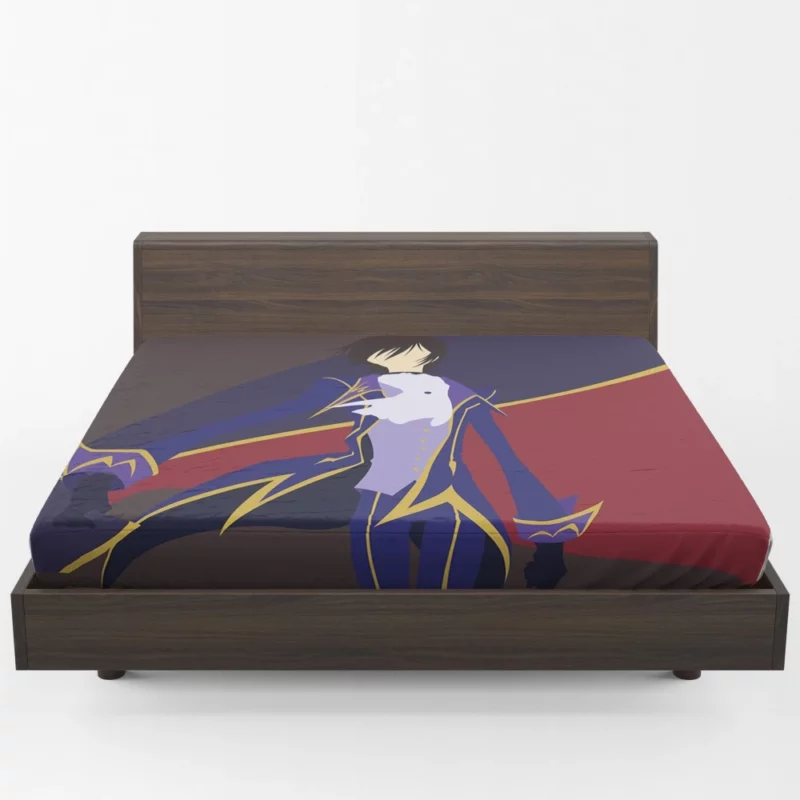 Lelouch Determined Path Anime Fitted Sheet 1