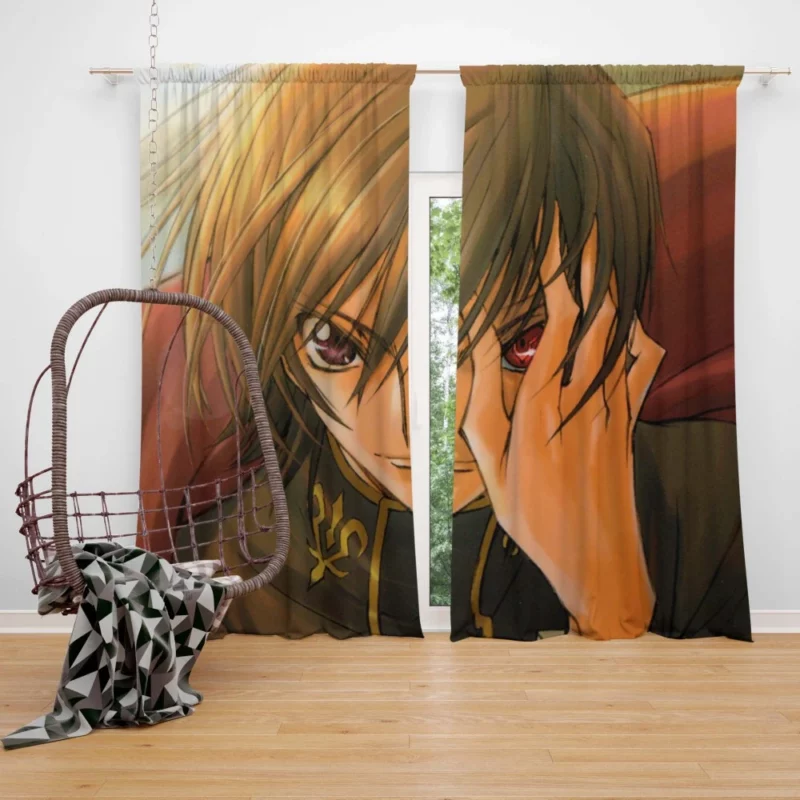 Lelouch Enduring Impact Anime Curtain