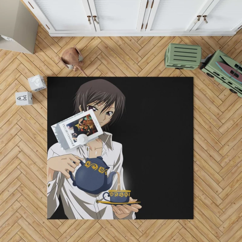 Lelouch Epic Journey Anime Rug