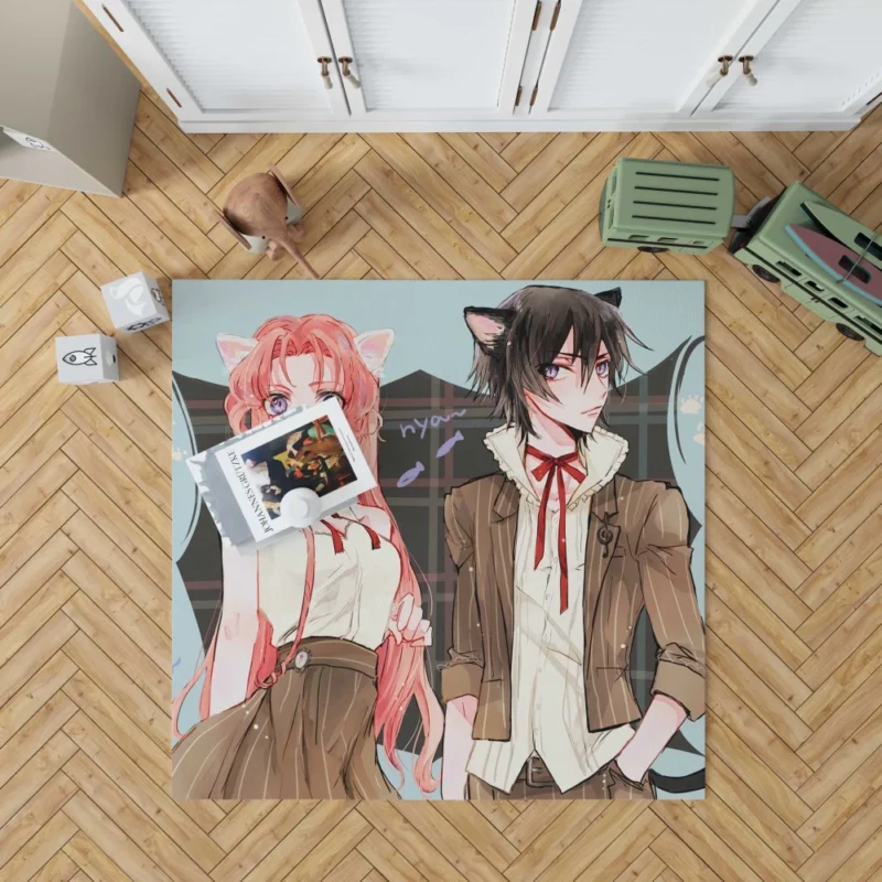 Lelouch & Euphemia Fate Anime Rug