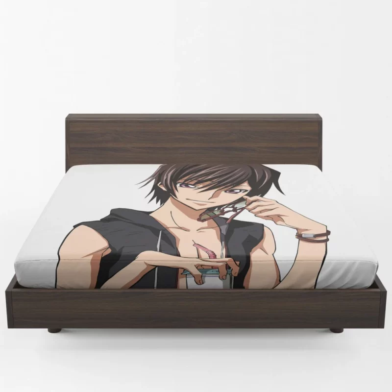 Lelouch Fateful Journey Anime Fitted Sheet 1