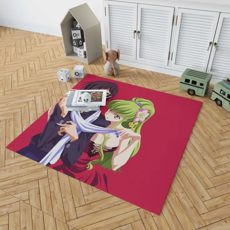 Lelouch Fateful Partner Anime Rug 1