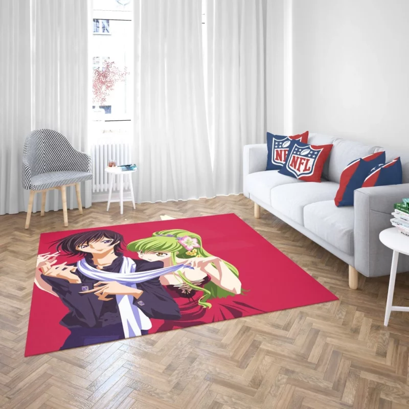 Lelouch Fateful Partner Anime Rug 2