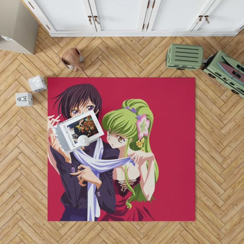 Lelouch Fateful Partner Anime Rug