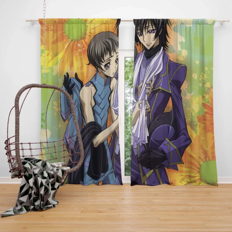 Lelouch & Gino Dynamic Anime Curtain