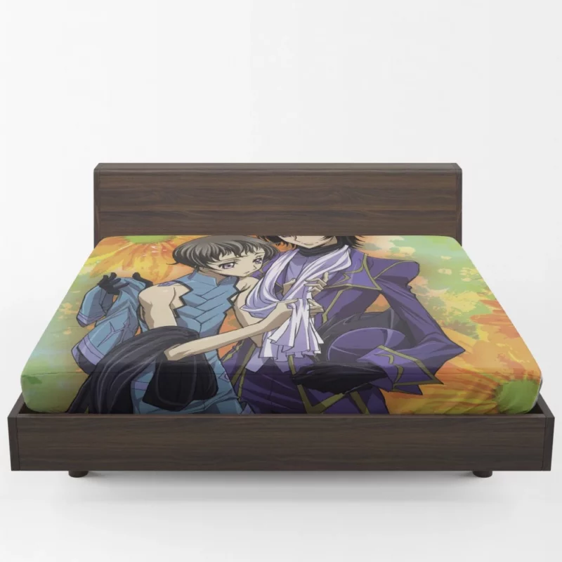 Lelouch & Gino Dynamic Anime Fitted Sheet 1