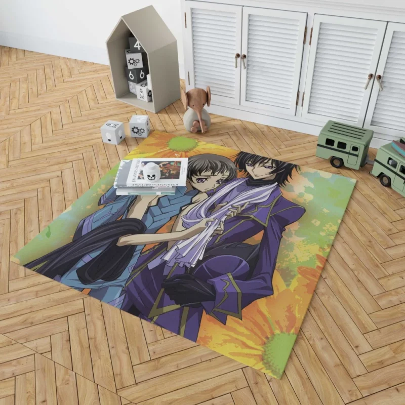 Lelouch & Gino Dynamic Anime Rug 1