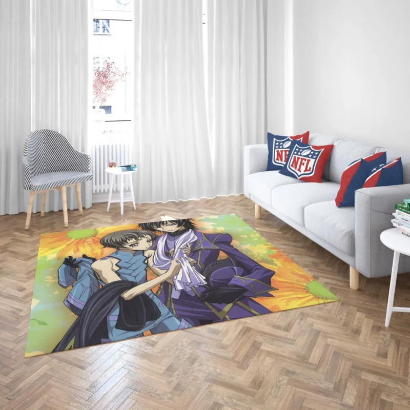 Lelouch & Gino Dynamic Anime Rug 2