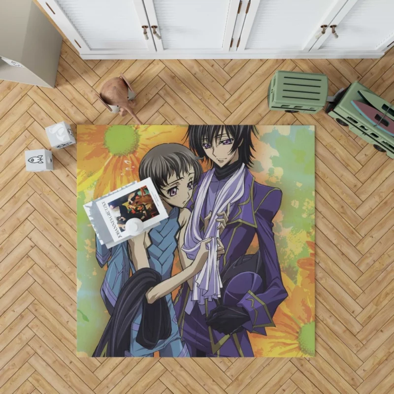 Lelouch & Gino Dynamic Anime Rug