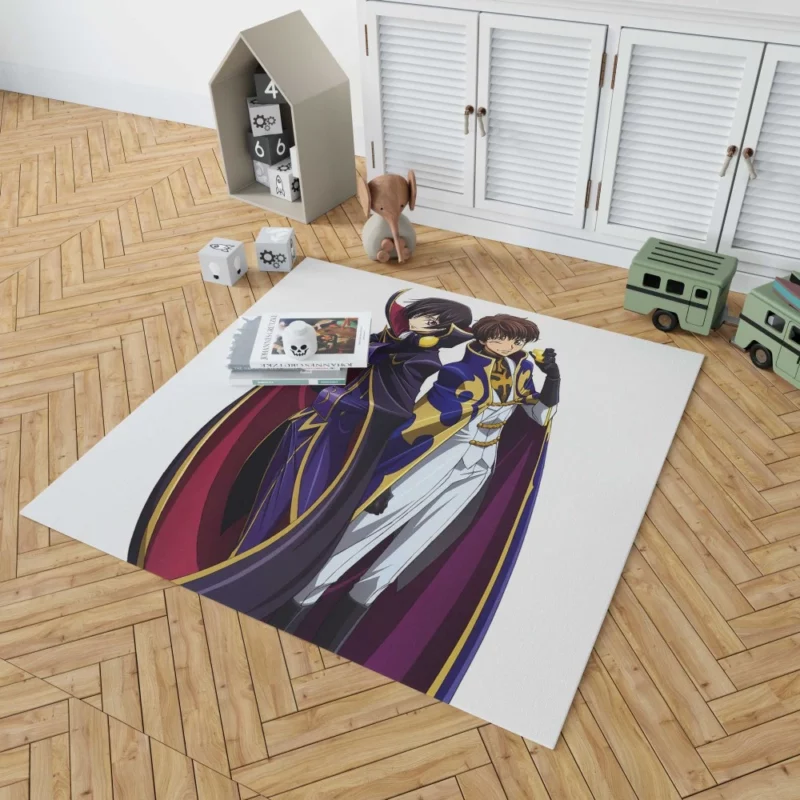 Lelouch Lamperouge Suzaku Kururugi Anime Rug 1