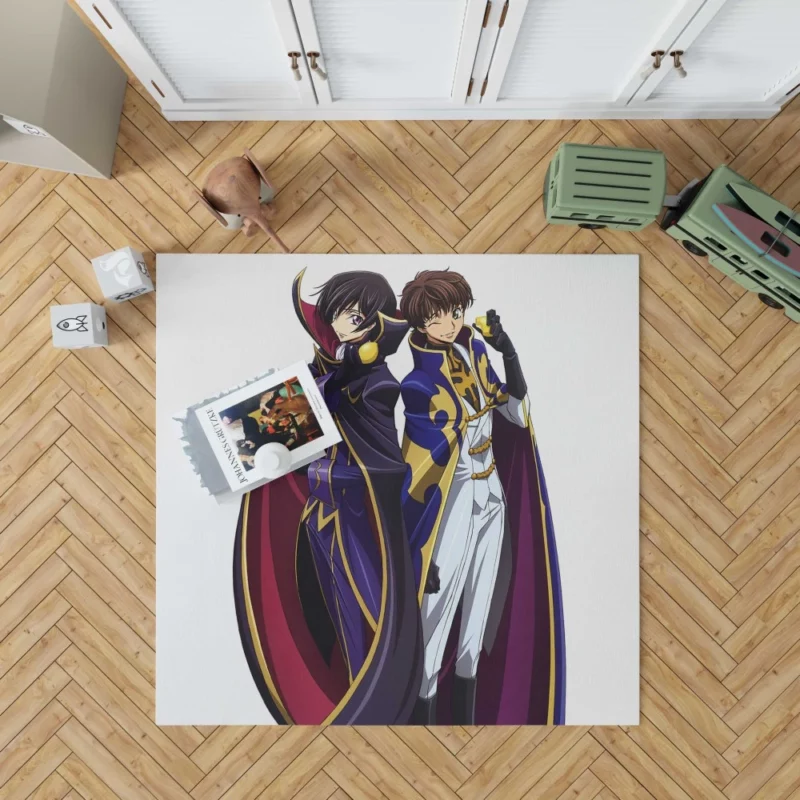 Lelouch Lamperouge Suzaku Kururugi Anime Rug