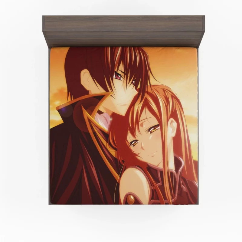 Lelouch Lost Love Anime Fitted Sheet