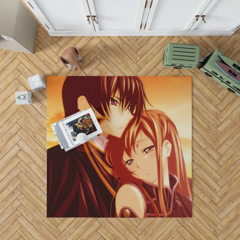 Lelouch Lost Love Anime Rug