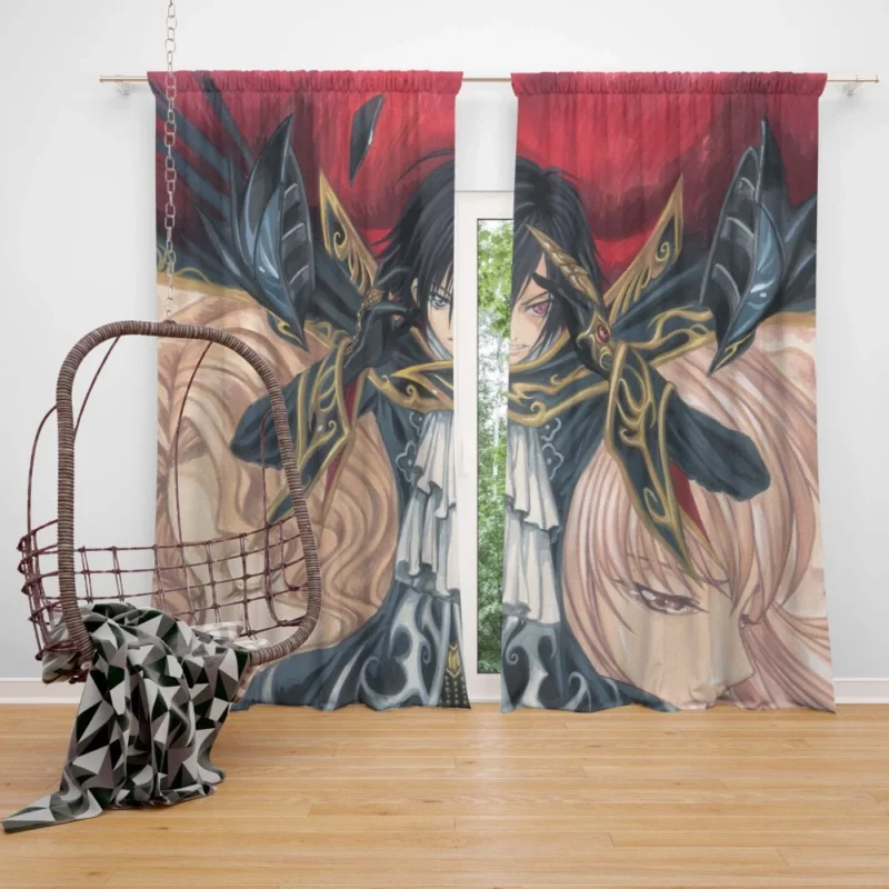 Lelouch & Nunnally Bond Anime Curtain