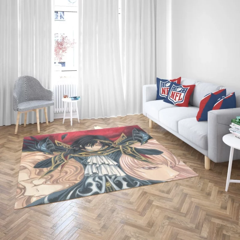 Lelouch & Nunnally Bond Anime Rug 2