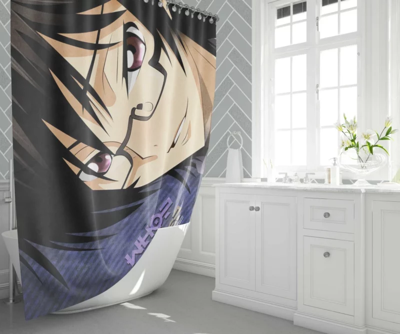 Lelouch Rebellion Unveiled Anime Shower Curtain 1