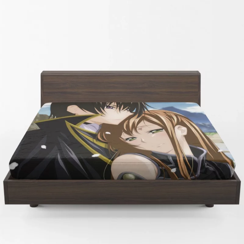 Lelouch & Shirley Story Anime Fitted Sheet 1