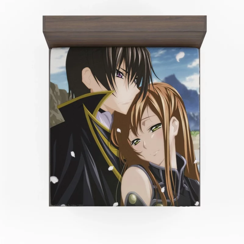 Lelouch & Shirley Story Anime Fitted Sheet