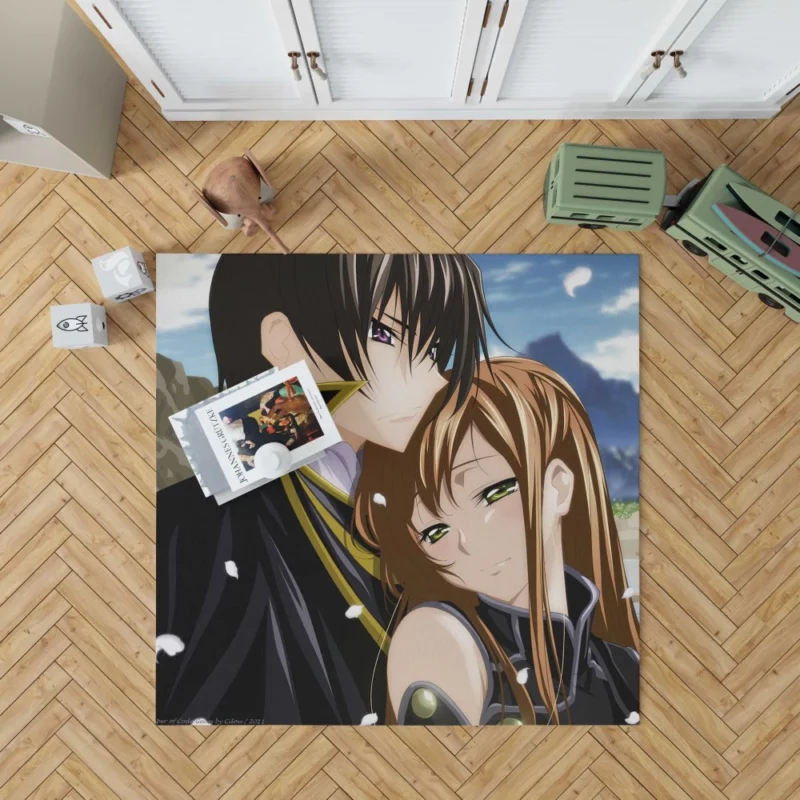 Lelouch & Shirley Story Anime Rug