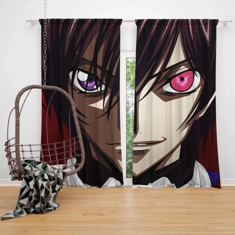 Lelouch Strategy Unleashed Anime Curtain