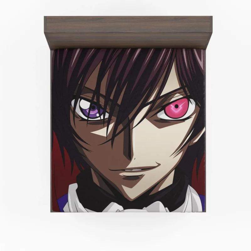 Lelouch Strategy Unleashed Anime Fitted Sheet