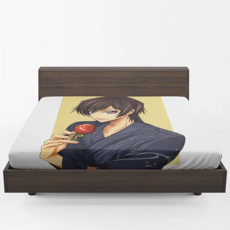 Lelouch Strategy Unveiled Anime Fitted Sheet 1