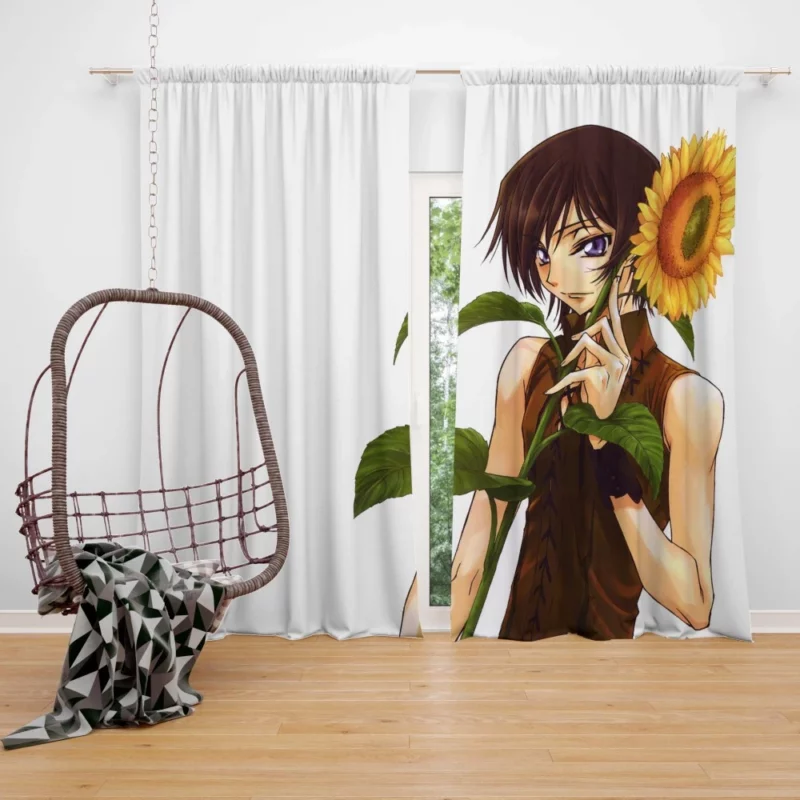 Lelouch Unbreakable Bond Anime Curtain