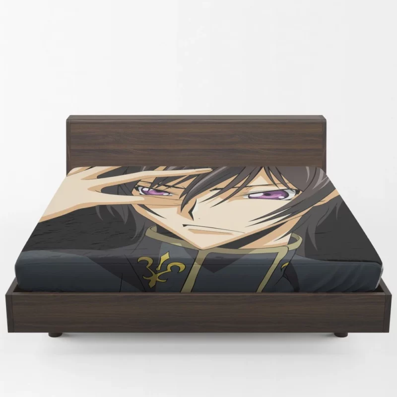 Lelouch Unbreakable Resolve Anime Fitted Sheet 1