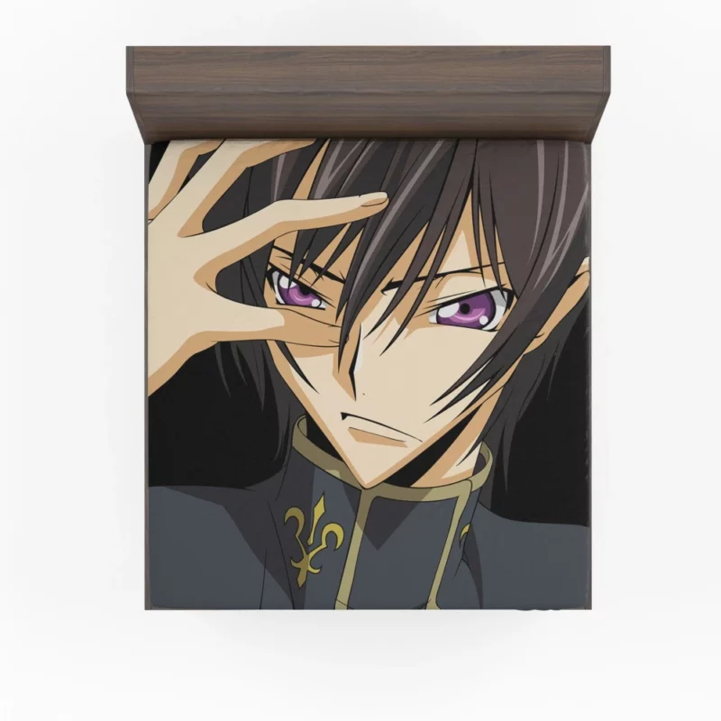 Lelouch Unbreakable Resolve Anime Fitted Sheet