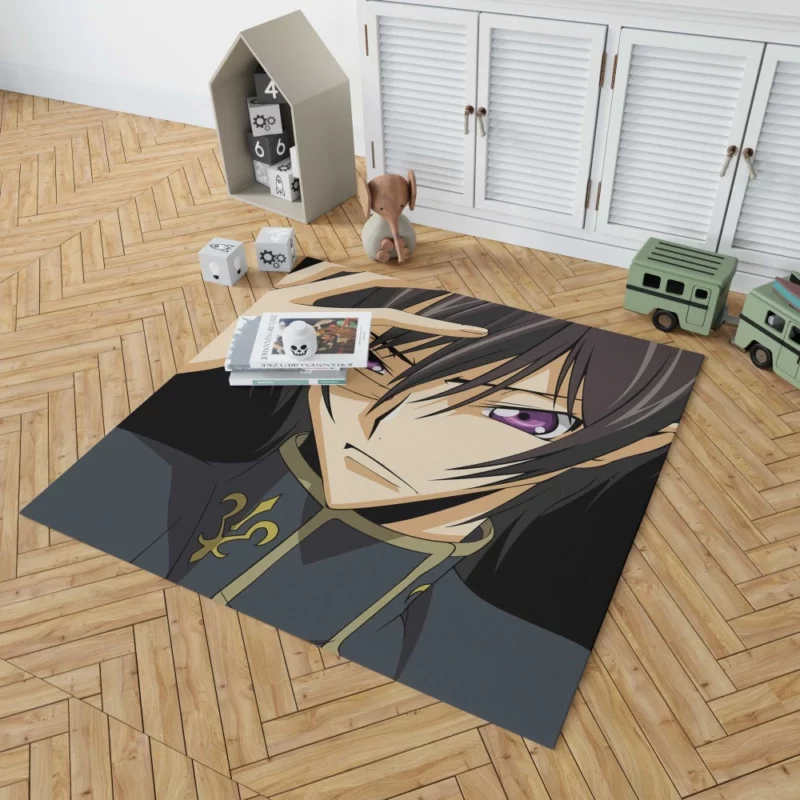 Lelouch Unbreakable Resolve Anime Rug 1