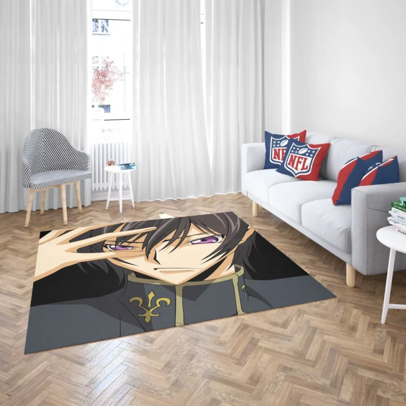 Lelouch Unbreakable Resolve Anime Rug 2