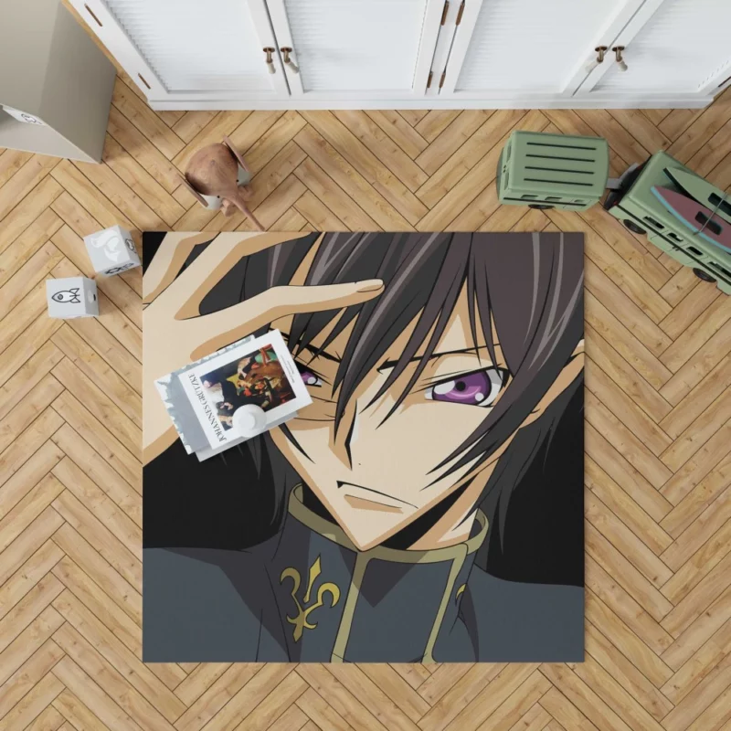 Lelouch Unbreakable Resolve Anime Rug