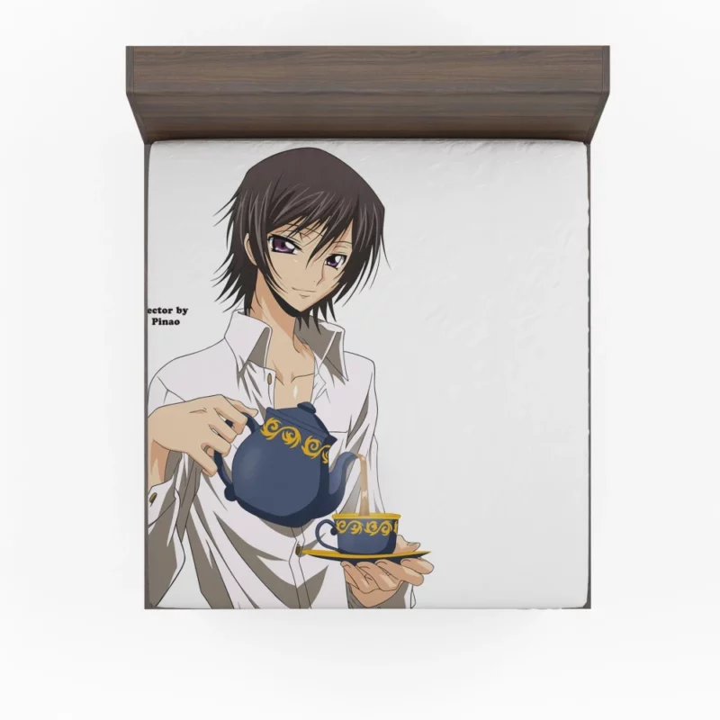 Lelouch Unfolding Fate Anime Fitted Sheet