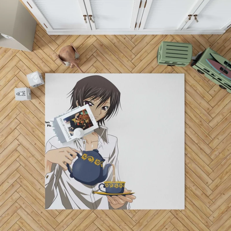 Lelouch Unfolding Fate Anime Rug