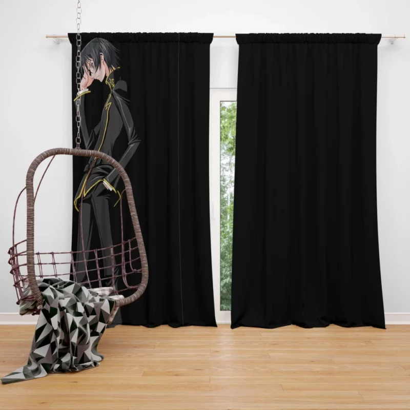 Lelouch Unforgettable Impact Anime Curtain