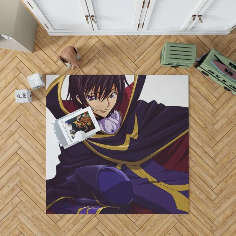 Lelouch Unforgettable Tale Anime Rug